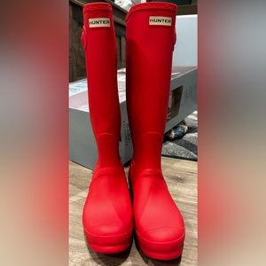 Pink Hunter Boots